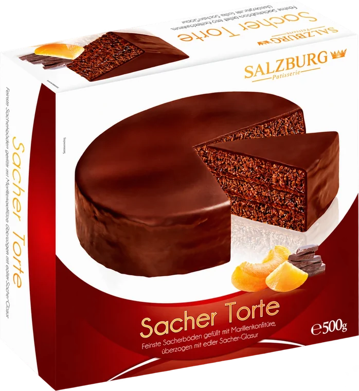 Sacher Torte, Verpackung