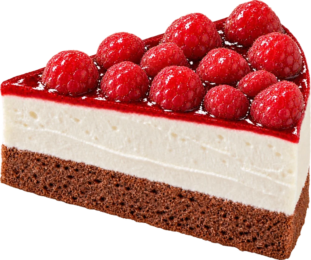 Stück Von Herzen Himbeere
