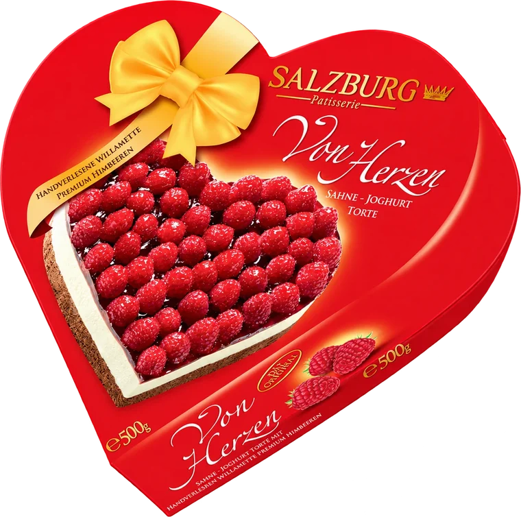 Von Herzen Himbeere, Verpackung